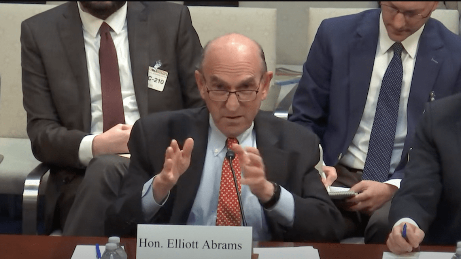 Testimony of Elliott Abrams Before HFAC MENA Council on